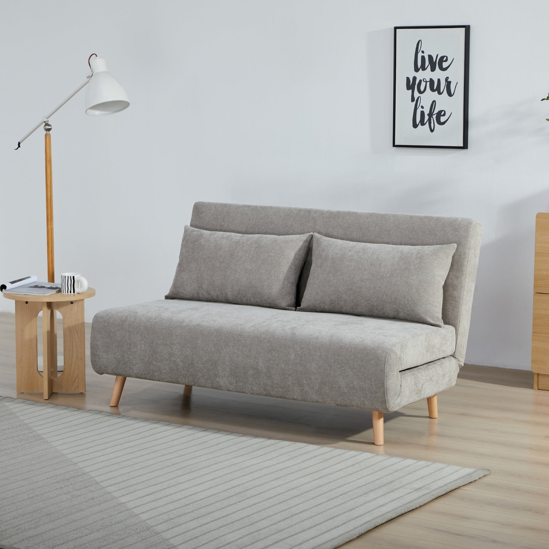 Iowa II Schlafsofa – 2 Sitzer